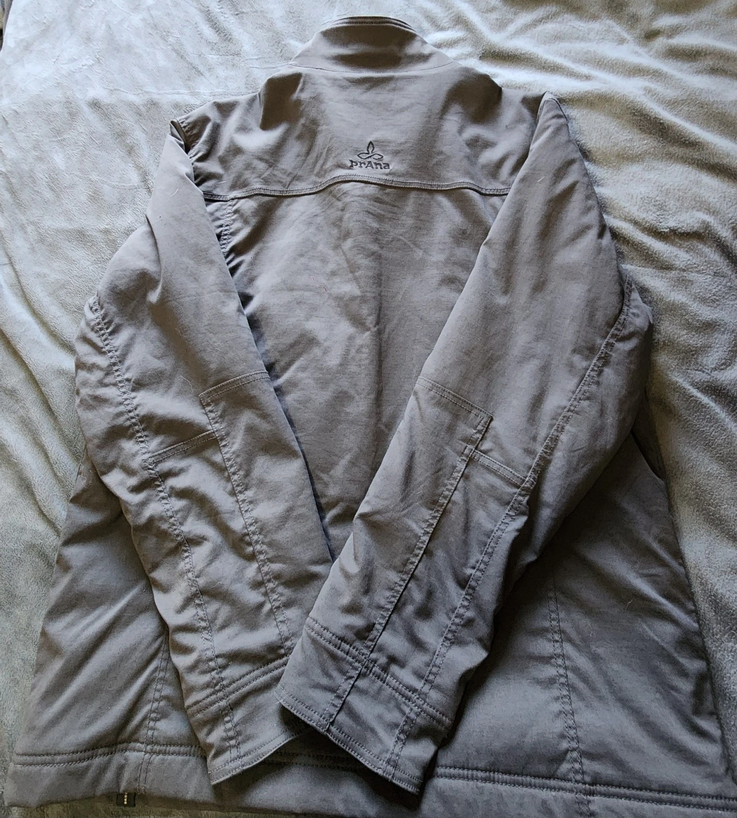 prana breathe polyester and nylon winter jacket