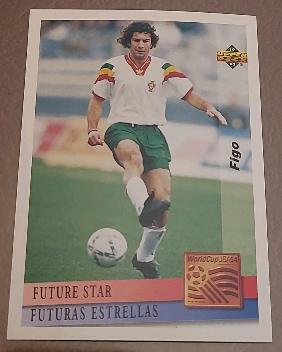 1993 Upper Deck World Cup 94 Preview English/German Luis Figo #137