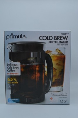 Primula Burke 1.6Qt / 1.5 Litre Carafe Cold Brew Coffee Maker | Drip Barista Esp