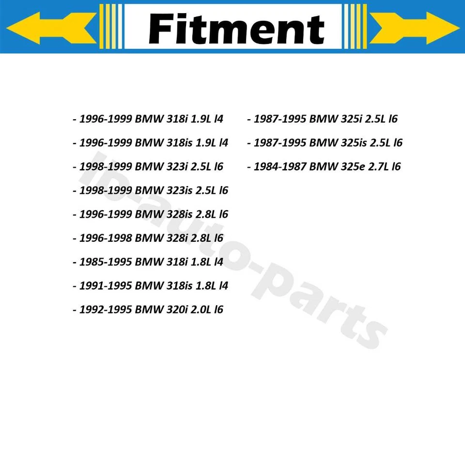 4 комплекта звеньев стабилизатора подвески оригинального класса передние задние для BMW 325e 2,7 л 1984-1987 - Изображение 2 из 4