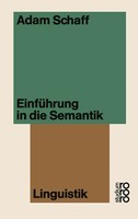 Adam Schaff | EinfüHrung In Die Semantik | Taschenbuch | Deutsch | 377 S.