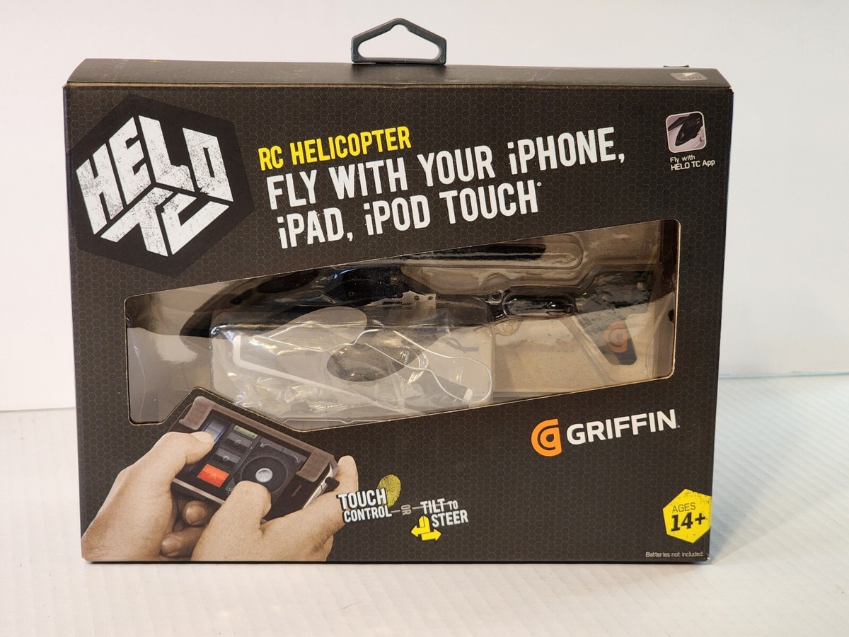 Hélicoptère Télécommandé Griffin HELO GC30014 - Contrôle Tactile Sur IPhone, IPad Et Android (neuf)
