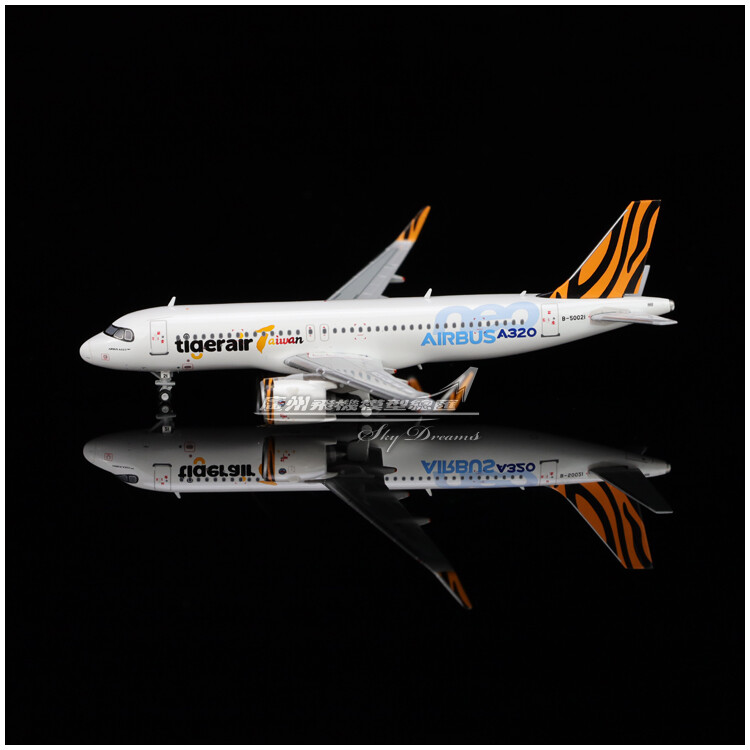 1:400 JC Wings Tigerair AIRBUS A320neo Passenger Airplane Diecast