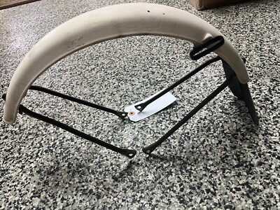 Genuine OEM Yamaha Qt50 Yamahopper Moped - Front Fender and mount