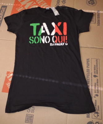 DJ Pauly D Jersey Shore Taxi Sono Qui Cabs Are Here T Shirt S M L Brand New