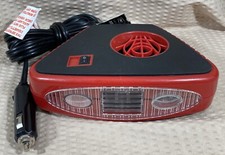 RoadShock 60525 Auto Defroster, Fan LED Light Cigarette Lighter 12v Powered