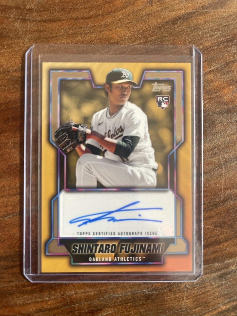 SHINTARO FUJINAMI オートグラフカード 09/50 SHINTARO FUJINAMI オートグラフカード 09/50