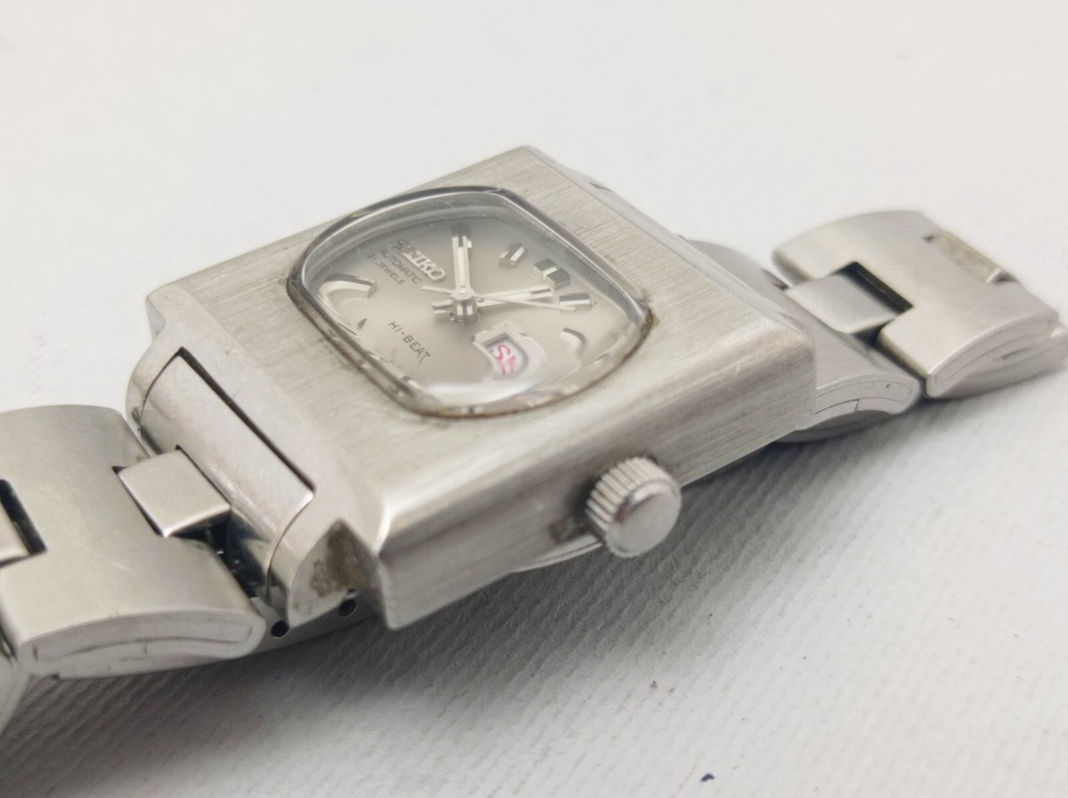 VTG SEIKO 2706-7000 Ladies WATCH 21 JEWELS AUTOMATIC Silver DIAL 26mm - REPAIR Vintage Seiko 2706-7000 Hi Beat Womens Ladies Watch - Etsy UK main image 3