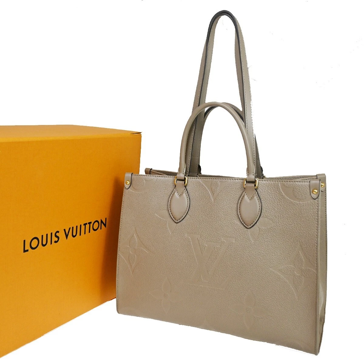 Louis Vuitton Onthego MM Empreinte Noir Tote Bag