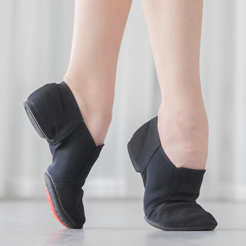 Dance Shoes Women SoftSoled Training Shoes Classical Canvas Men Laceup