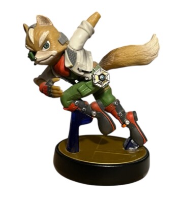 Nintendo Amiibo - Star Fox No. 6 Super Smash Bros - beschädigt!