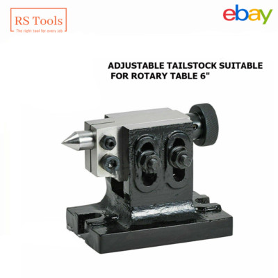New Adjustable Tail Stock Suitable For Rotary Table 6'' Premium Quality RSTOOLS