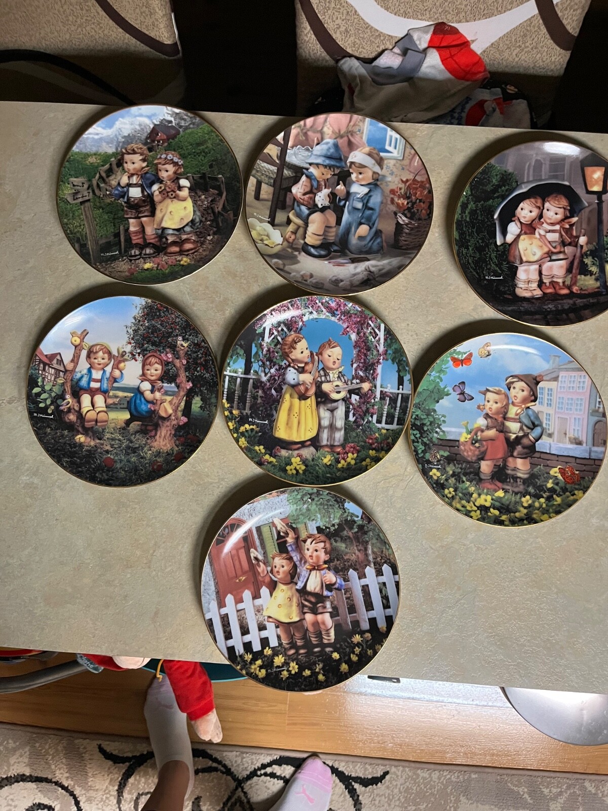 MJ Hummel Collector Plate - Little Companions - Little Musicians