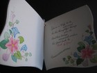 UNUSED vintage greeting card Multi-page diecut ANNIVERSARY His & Her Towels — photo 8