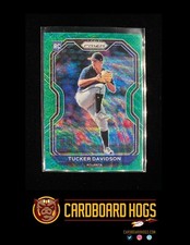 Tucker Davidson - 2021 Prizm Baseball Green Wave Prizm #52 Atlanta Braves