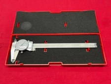 Starrett 3202-8 Dial Caliper, Hardened Stainless Steel, 0-8"    IN STOCK