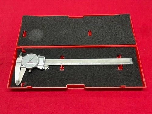 Starrett 3202-8 Dial Caliper, Hardened Stainless Steel, 0-8"    IN STOCK