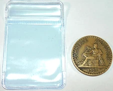 France 2 Francs 1924 – Chambres de Commerce – Vintage French Coin – Circul 10146