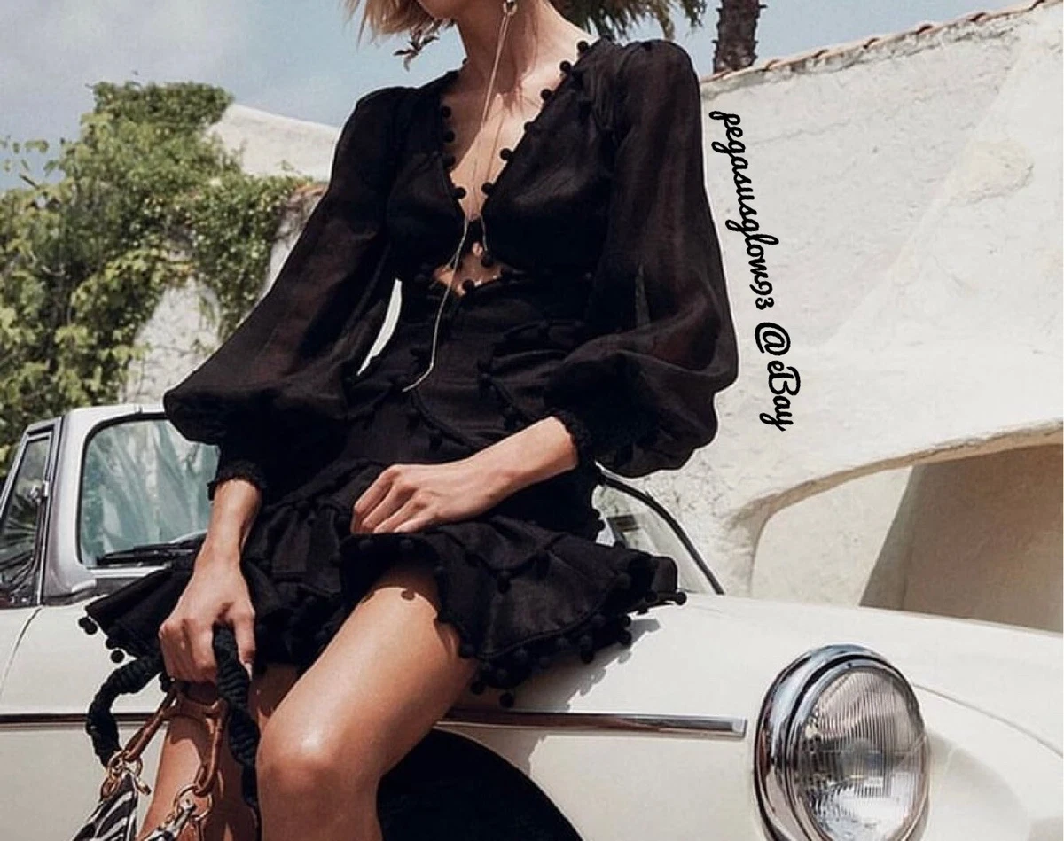 Zimmermann pom top pom dress