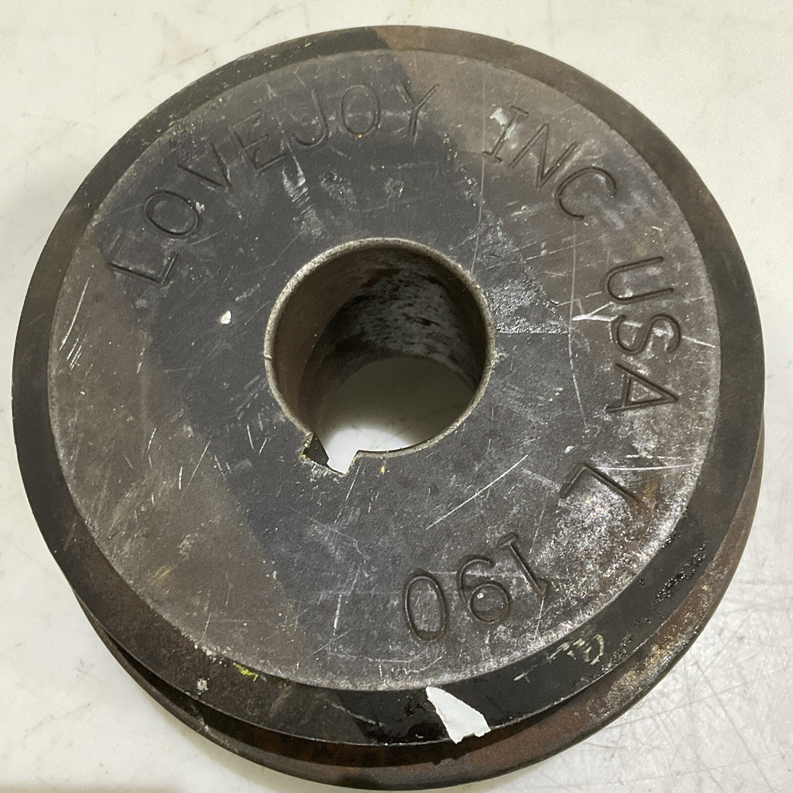 LOVEJOY L190 JAW COUPLING HUB 11/8 1/4 X 1/8 KW 1.125 BORE U4M eBay