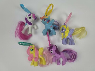 Rainbow Dash Sparkle My Little Pony Variety LOT Of 5 McDonald's 3