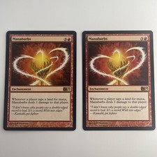 Manabarbs Magic 2012 (M12) Regular X2 Mtg