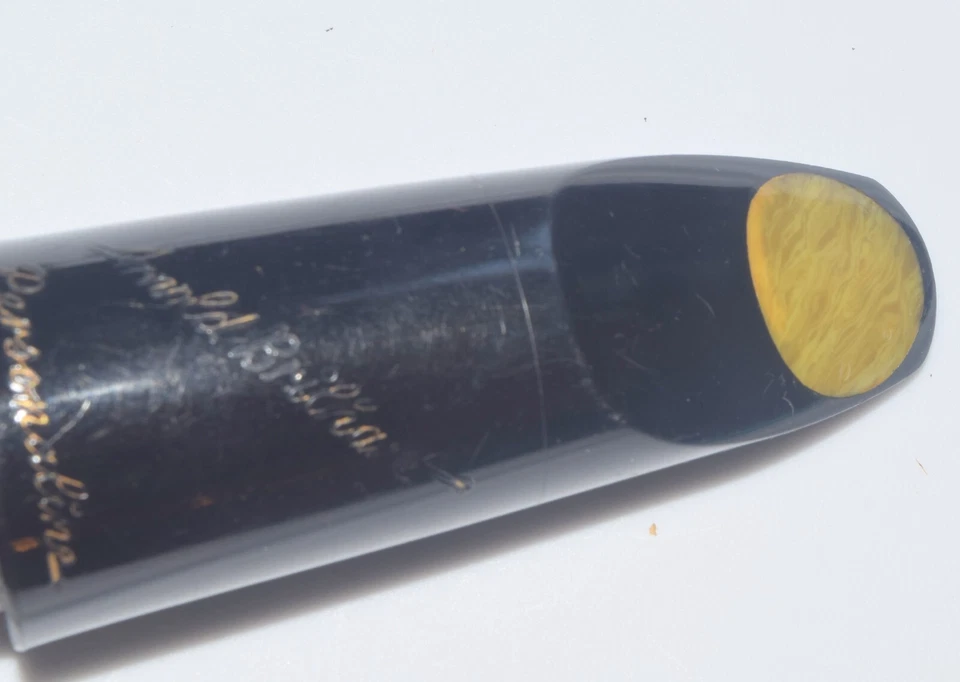 Boquilla de clarinete Brilhart Personaline Bb vintage defectuosa con serie G3D Foto 2 de 4