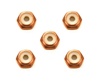 Tamiya Mini4WD Nuts 2mm Autoblock. Orange Limited Edition (5pcs) 95556 Model Making