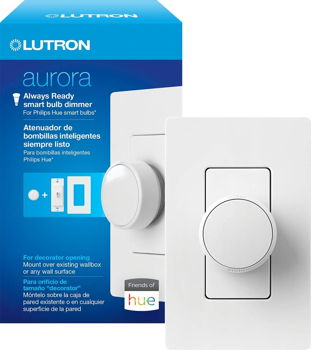 Aurora Smart Dimmer Switch for Philips Hue Bulbs – Fits Paddle Switches  -image