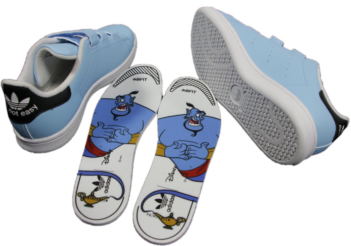 ADIDAS x Aladdin Stan Smith Genie Shoes- 3-NEW-disney strap
