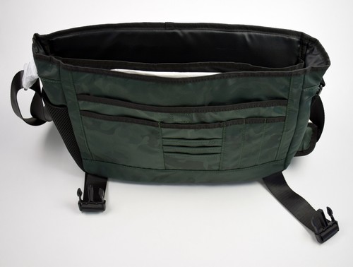 2(X)IST Mens Army Camo Nylon Messenger Bag Briefcase Work bag - Picture 6 of 8