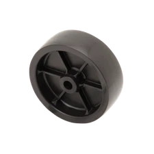 Bulldog Trailer Jack Replacement Part Wheel Replacement - Plain w/UPC