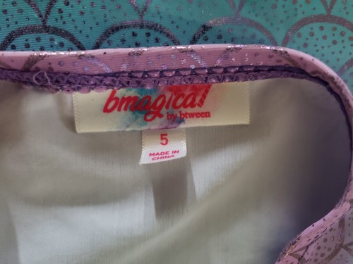 Bmagical by Between 4-5 XS Mädchen Meerjungfrau Bikini Badeanzug Rock - Bild 8 von 8