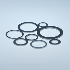 Aluminium sealing washers sealing rings 13x18x1.5 for motor vehicles 25 pieces
