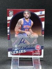 Isaiah Livers 2021-22 Donruss Optic Signature Series ROOKIE AUTOGRAPH RC #SS-ILV