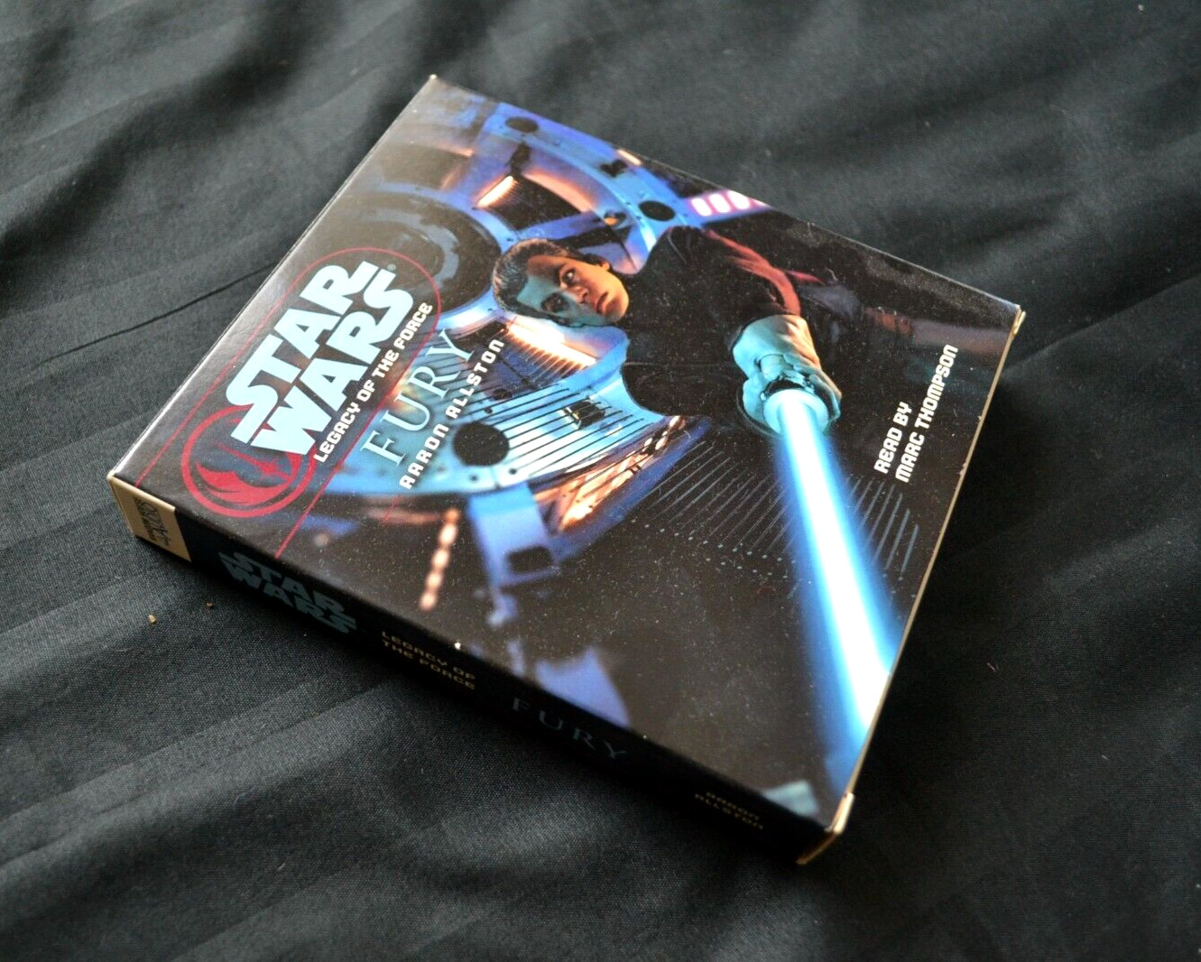 CD Audiobook Star Wars: Legacy of the Force Fury read by Marc Thompson 5xCDs