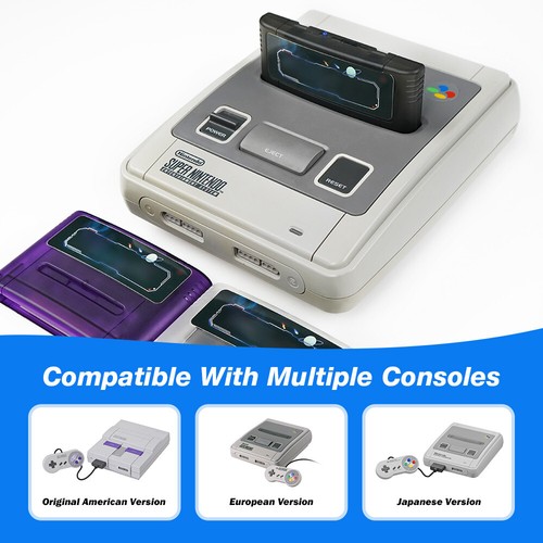 3000 in 1 Game Cartridge V1 Flash Card For SNES Super Famicom 16 bit US/EU/JP Ve - Foto 5 di 13