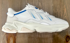 ADIDAS OZWEEGO SHOES GX1023 OFF WHTE BLUE BIRD ORIGINAL "RARE"  MENS SIZE 8