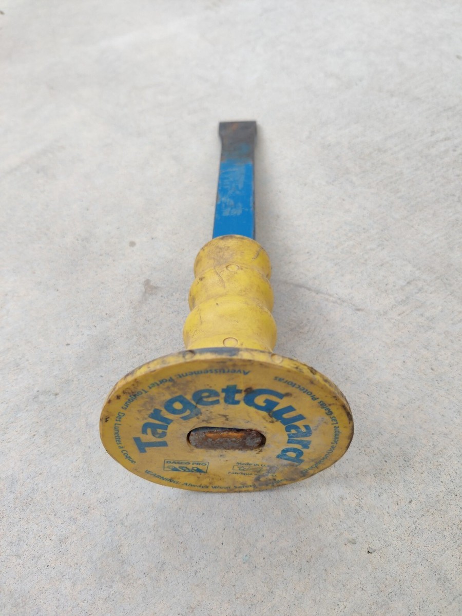 Dasco Pro TARGET GUARD G419 Blue/Yellow Mason Chisel 1