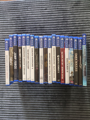Assorted PS4 video games. Used, Tested. Smoke free home.