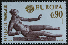 Timbre - FRANCE - EUROPA - Maillol - 1974 - Neuf ** - YT1790