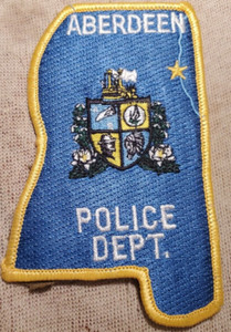 MS Aberdeen Mississippi Police Patch