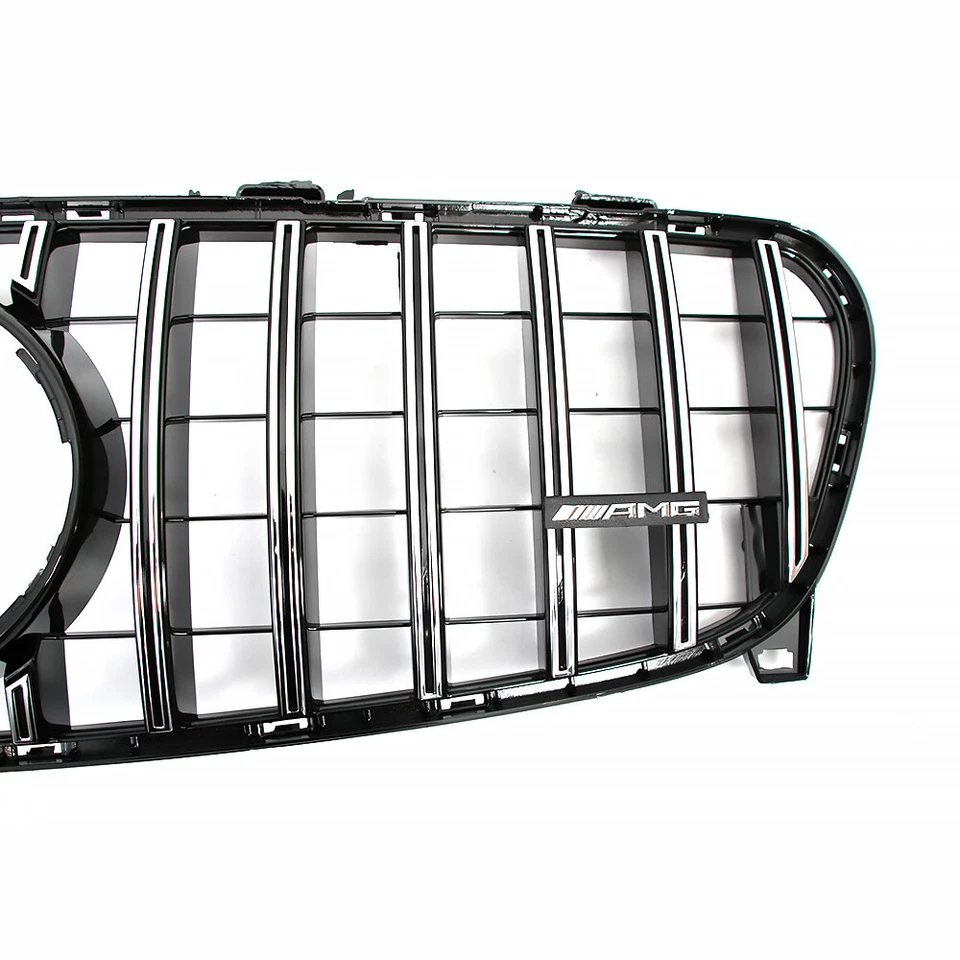 Front Grille Silver For Mercedes Benz GLA-Class GLA200 GLA250 X156 2018-2020 Foto 4 de 4