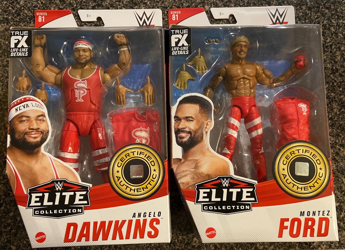 WWE ELITE STREET PROFITS FIGURES SERIES 81 ANGELO DAWKINS