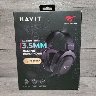 havit gamenote h2002d 3.5mm gaming headphone