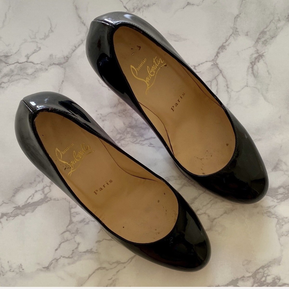 Christian Louboutin 'Simple Pump 100' Patent Pump 35 (5) | eBay