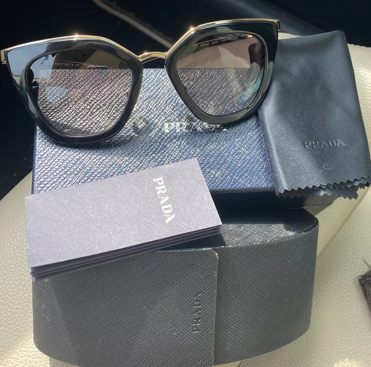 PRADA Catwalk PR 53SS 1AB0A7 Black Gradient 52 mm Women's Sunglasses 8053672573749 | eBay PRADA Catwalk PR 53SS 1AB0A7 Black Gradient 52 mm Women's Sunglasses 8053672573749 | eBay