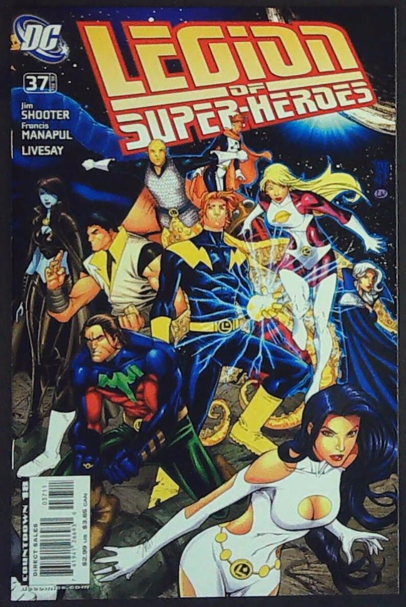 LEGION OF SUPER-HEROES #37 - NM - Back Issue
