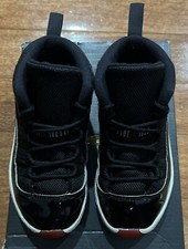 Nike Air Jordan 11 Retro XI TD Bred Shoes Baby Toddler 378040-061 - SZ 10 C