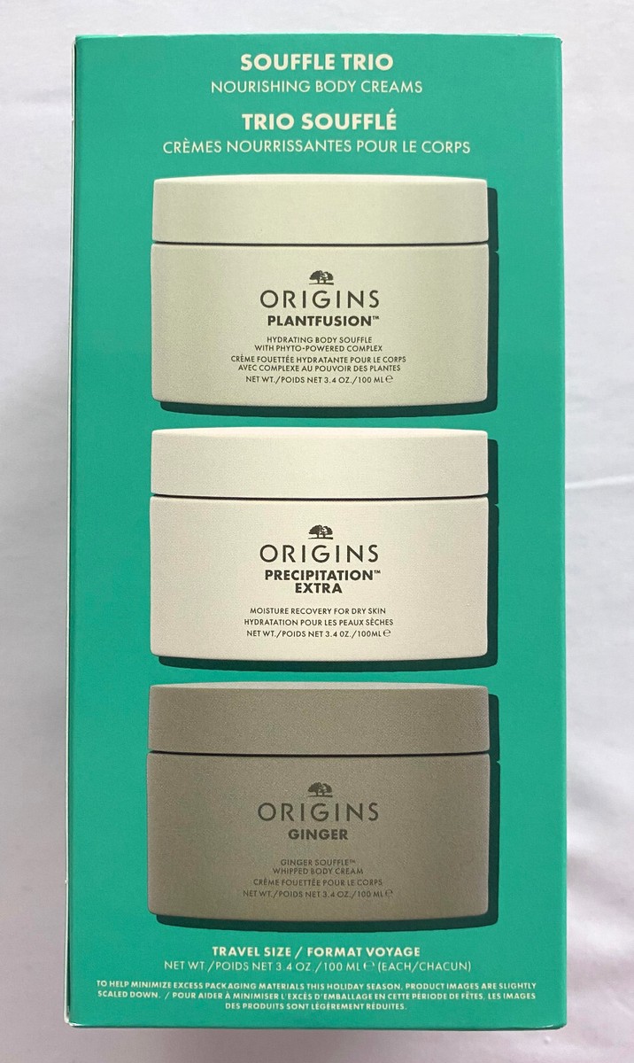 🎁 Origins Souffle Trio Ginger Plantfusion Precipitation Extra